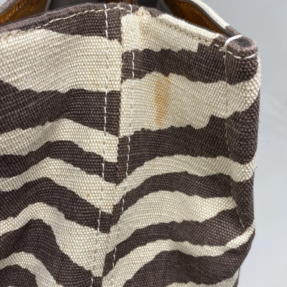Michael Kors Sutter Canvas Animal Print Tote NEW NWT - Picture 8 of 16